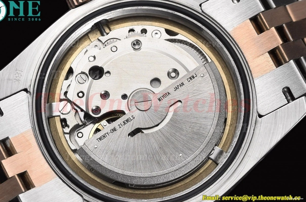 Jub RG GDF MY8215 36mm 126231 Grey Datejust SS Dial 0215